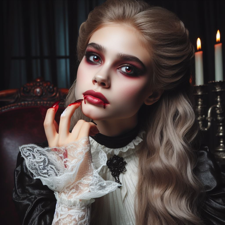 Claudia es la niña vampiresa de Entrevista con el vampiro